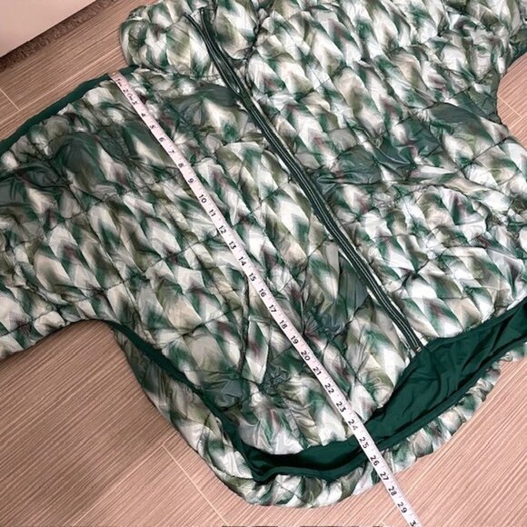 NWT Free People Movement Scrunchy Glossy Pippa Packable Puffer Jacket Green - Picture 16 of 16